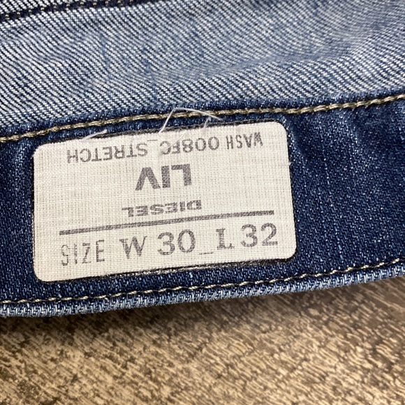 Diesel Liv Jeans wash 008FC Stretch - Picture 8 of 12